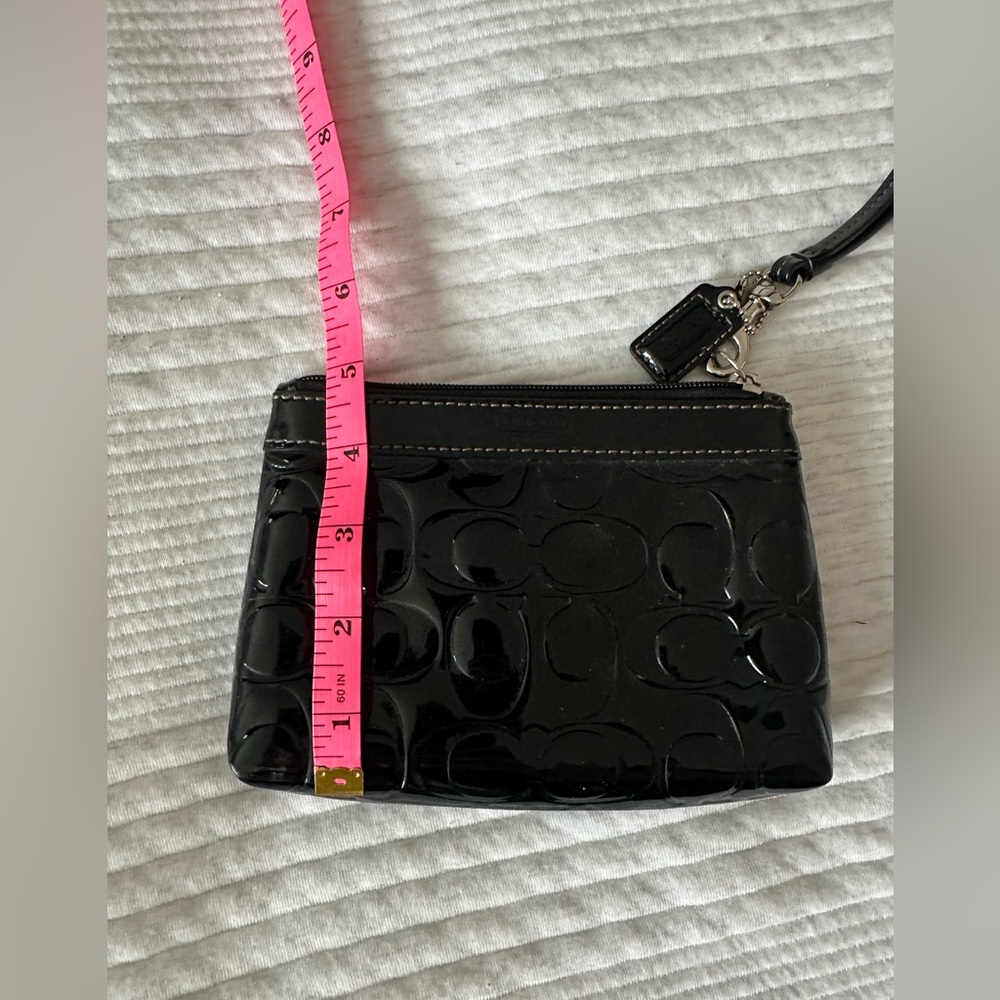 Coach Patent Leather Wristlet - Picture 6 of 6
